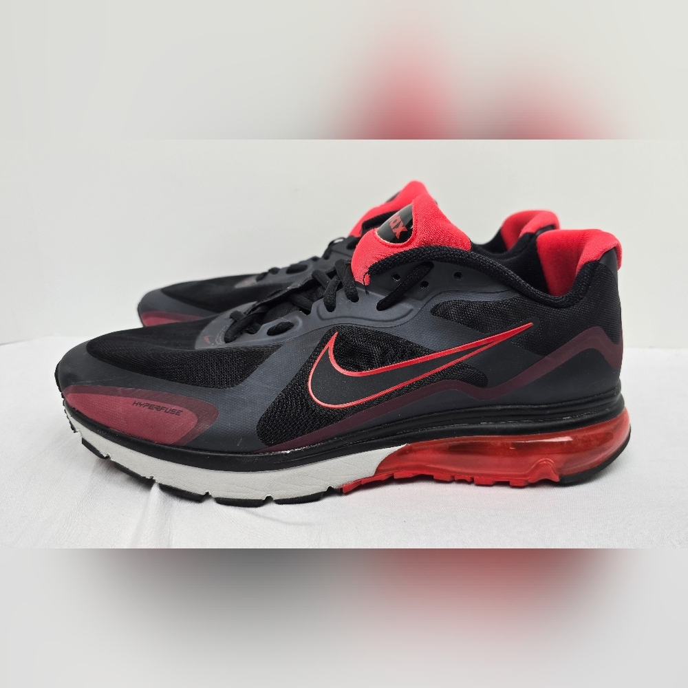 Nike Air Max Alpha 2011 Men's Size 13 Black Red 454347-600